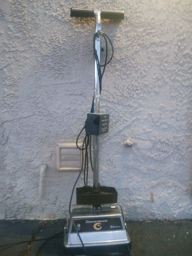 Commercial Floor Scrubber And Polisher With All Pad Attachments 