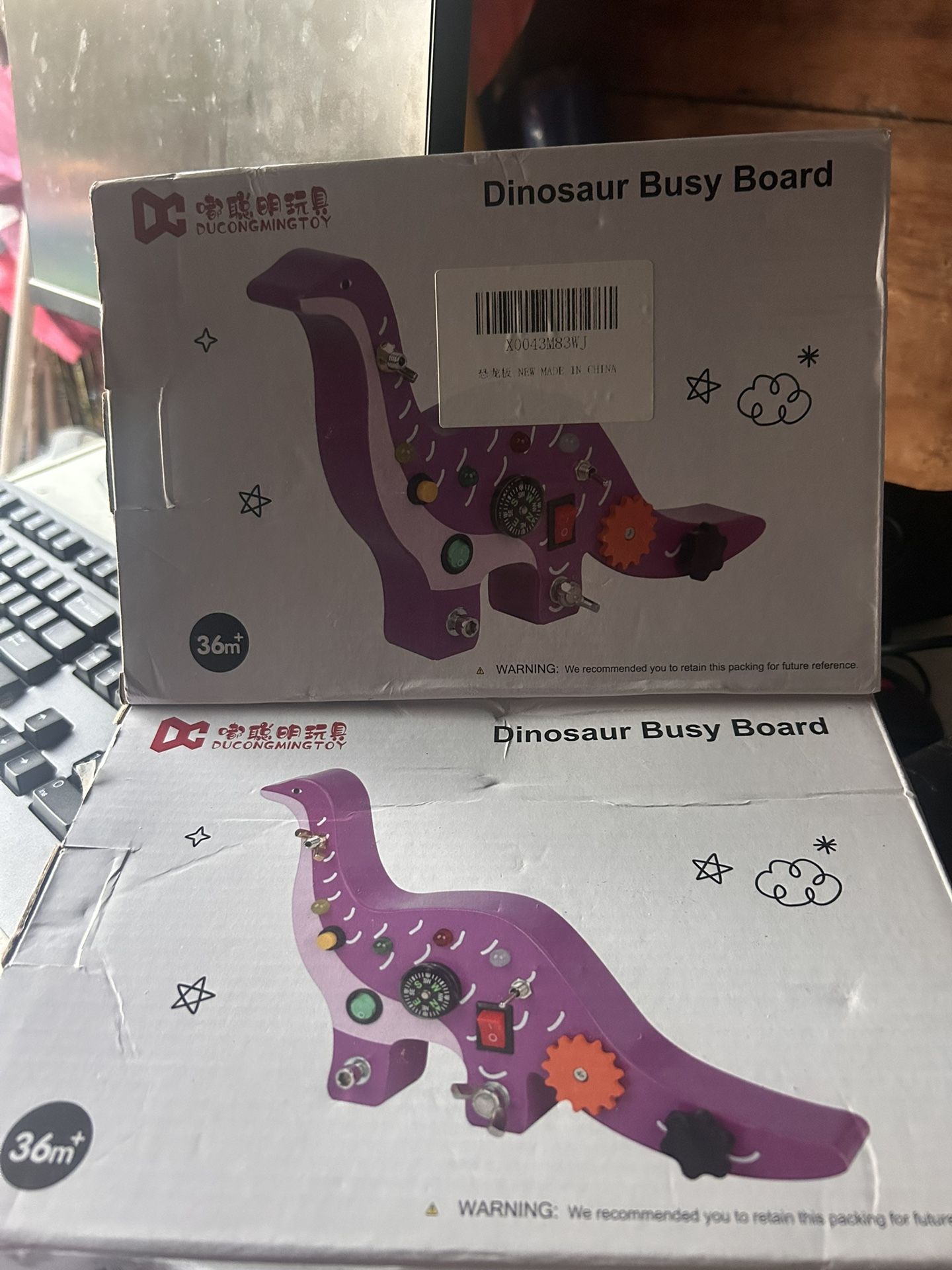 Dinosaur Busy Board 