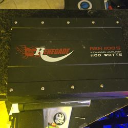 2x12" subwoofer and amp 1100w