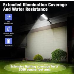 Solar Street Lights Outdoor Waterproof