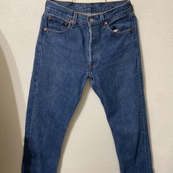 Women Levi High Rise Staight Jeans Size 2 
