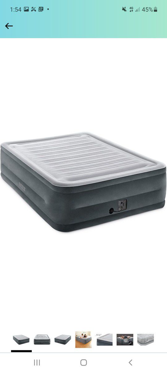 Queen Air Bed Air Mattress Inflatable Bed by Intex