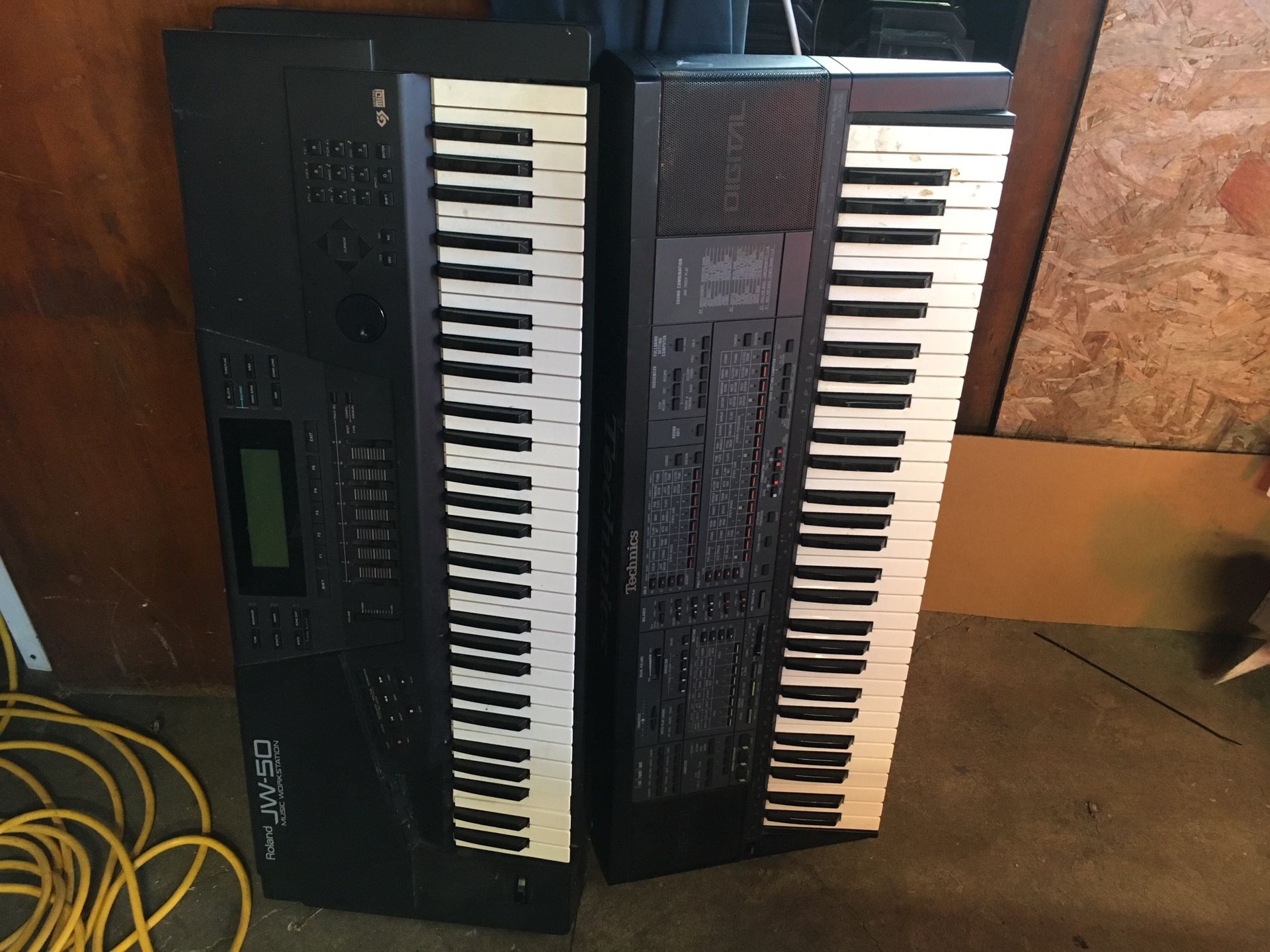 Two keyboards