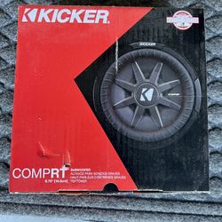 Kicker 6.75 Inch Bass Subwoofer