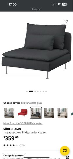 Ikea soderhamn couch.