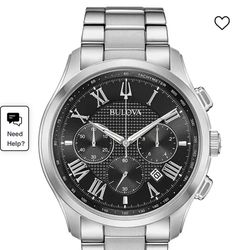 Men's Chronograph Wilton Stainless Steel Bracelet Watch