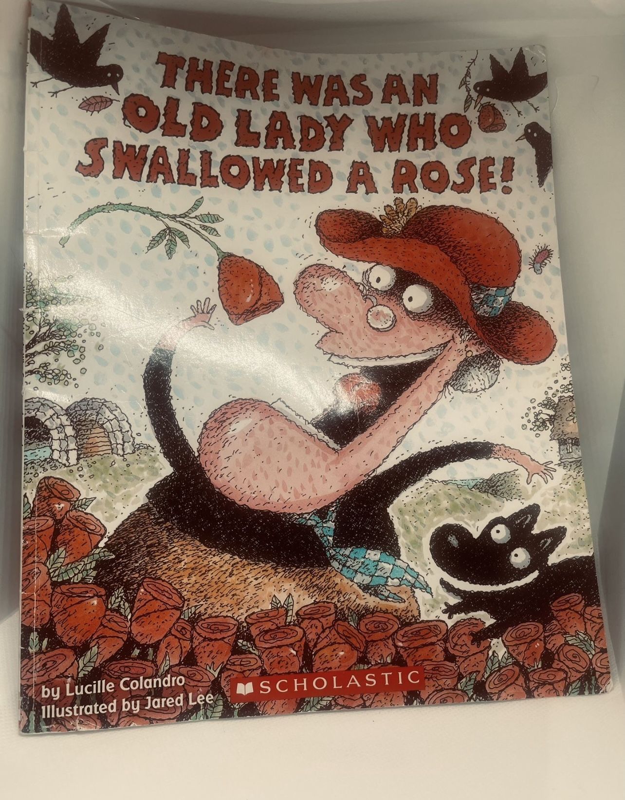 There Was An Old Lady Who Ate A Rose