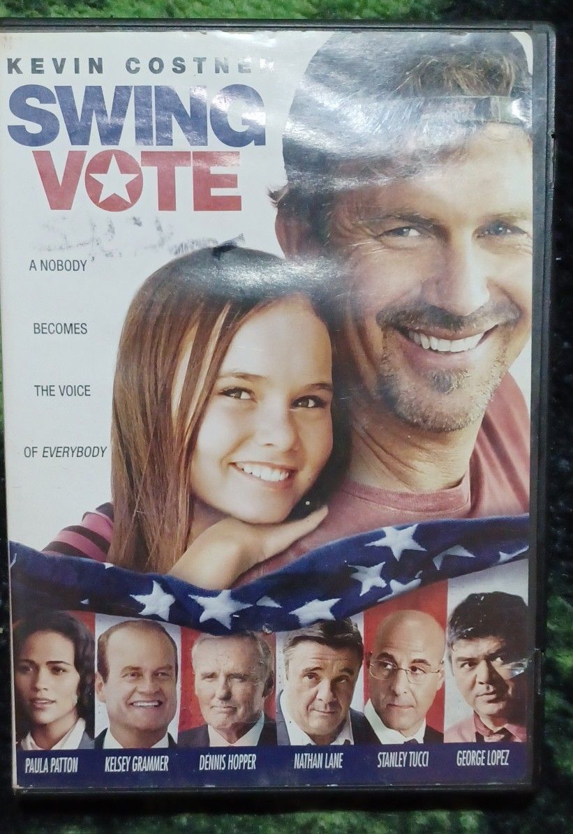 Kevin Costner SWING Vote Hopper Grammer Lopez Comedy