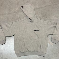 Essentials Dark Oat Hoodie
