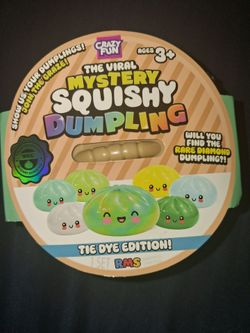 The viral Mystery Squishy Dumpling" the dye edition