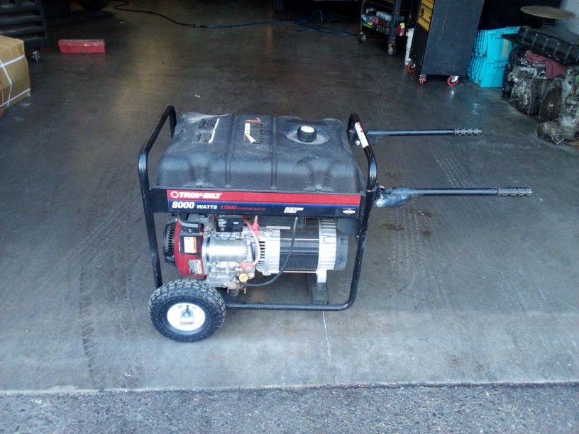 Gas Generator 15hp Motor 8000watts