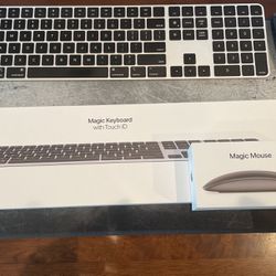 Apple Magic Keyboard/Mouse With Touch ID