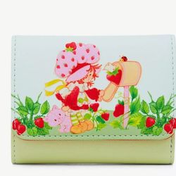 Strawberry Shortcake Wallet Mini Flat Mailbox Style 