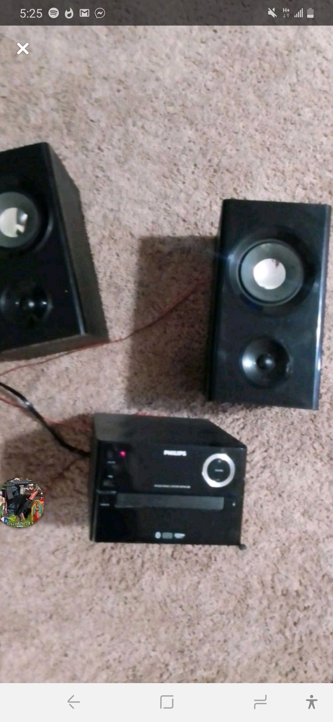 Stereo sound system