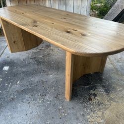 Modern Rustic Chic Dining Table 