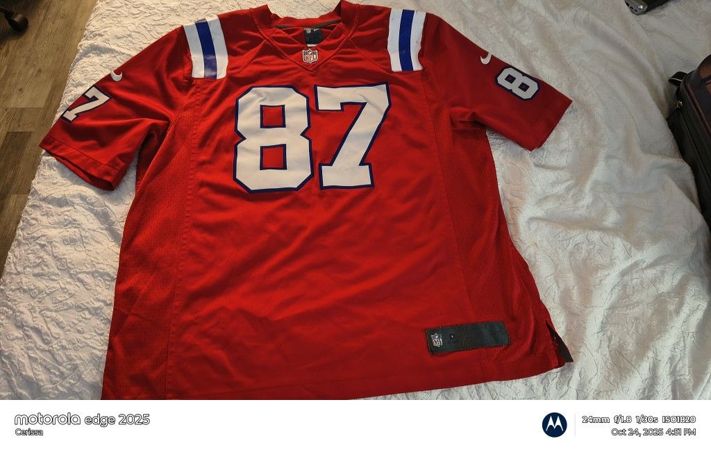Gronkowski Jersey XXL