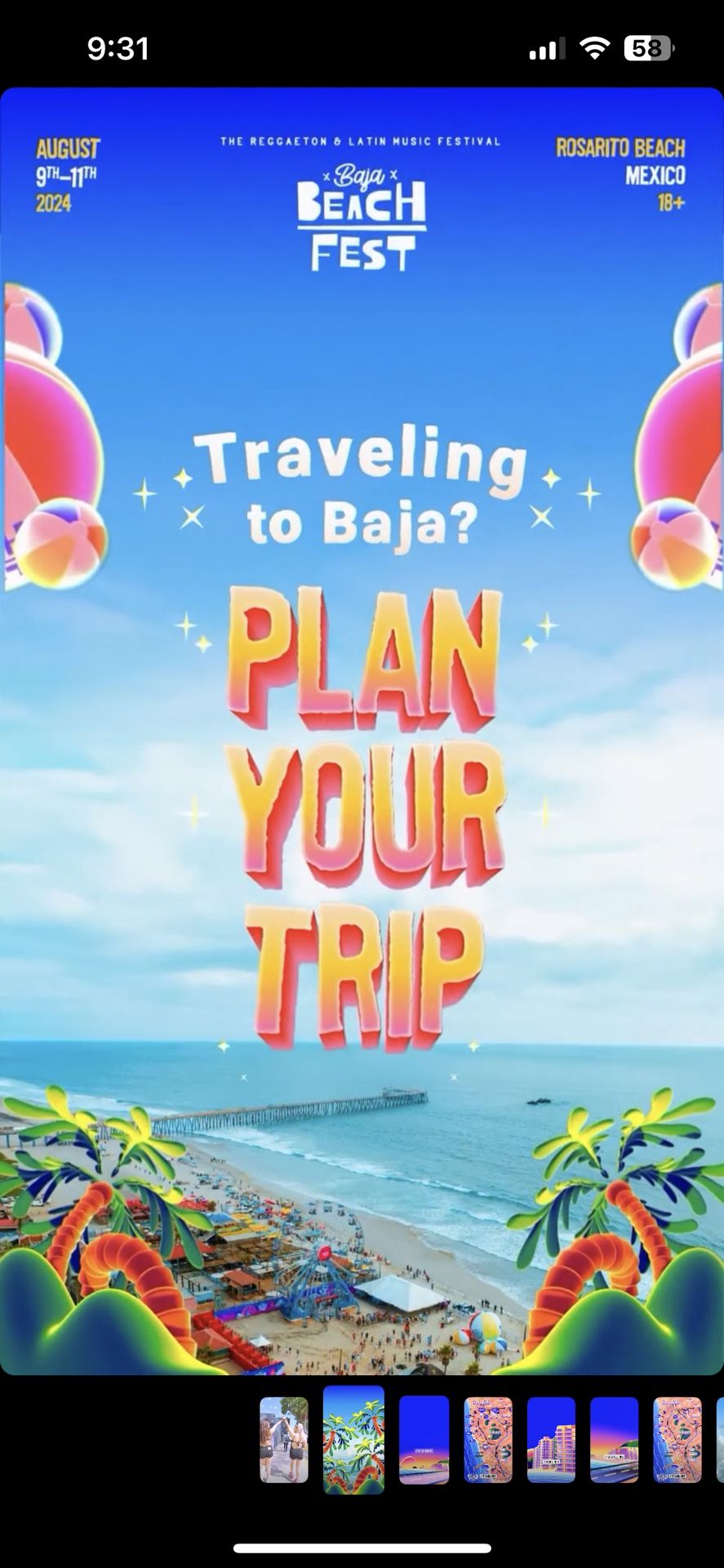 Baja Beach Fest plan your stay