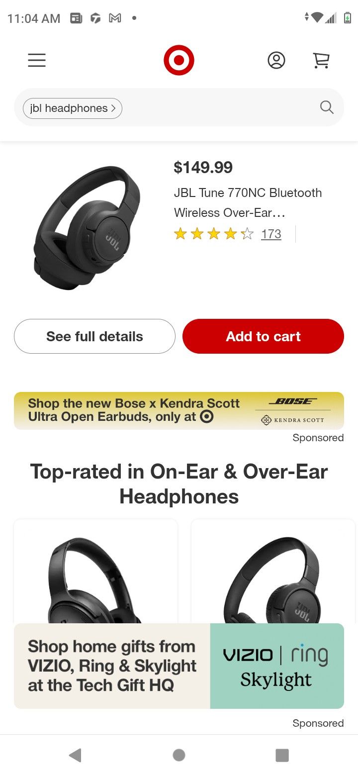 JBL HEADPHONES 770NC