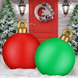 10 pcs Inflatable  Christmas  ball ornaments 