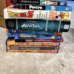 DVD Set: Yu Gi Oh, Pokémon, Avatar, Dragonball Z, Studio Ghibli 