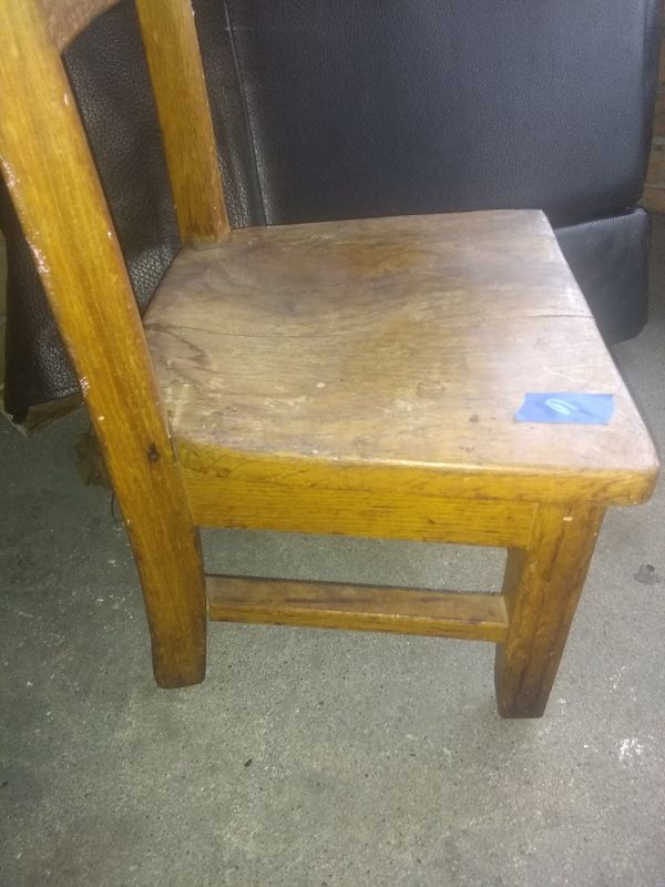1960's wooden Sunday school chairs 6 for Sale in Indianapolis, IN