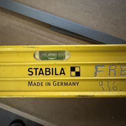 STABILLA SPIRIT Bubble LEVEL Model Type 196-2   XLarge  78“ Or 200cm Tool