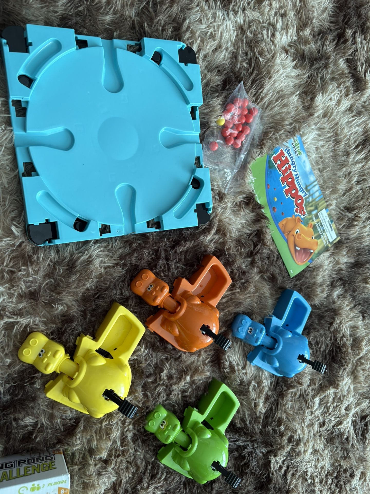 Classic Hungry Hungry Hippos Game - Great Family Fun!