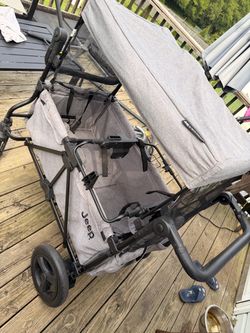 Jeep wagon stroller