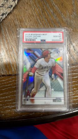 Shohei Ohtani rookie card