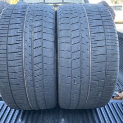 2) 265/40/17 Goodyear Eagle F1 Tires.  Tread measures 6/32  DOT 0419  $180 for 2  I carry other sizes as well 