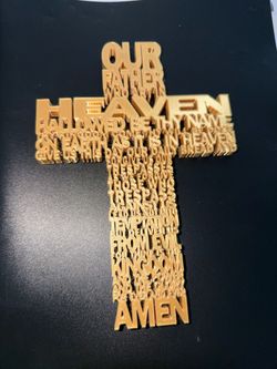 3D printed Prayer Cross
