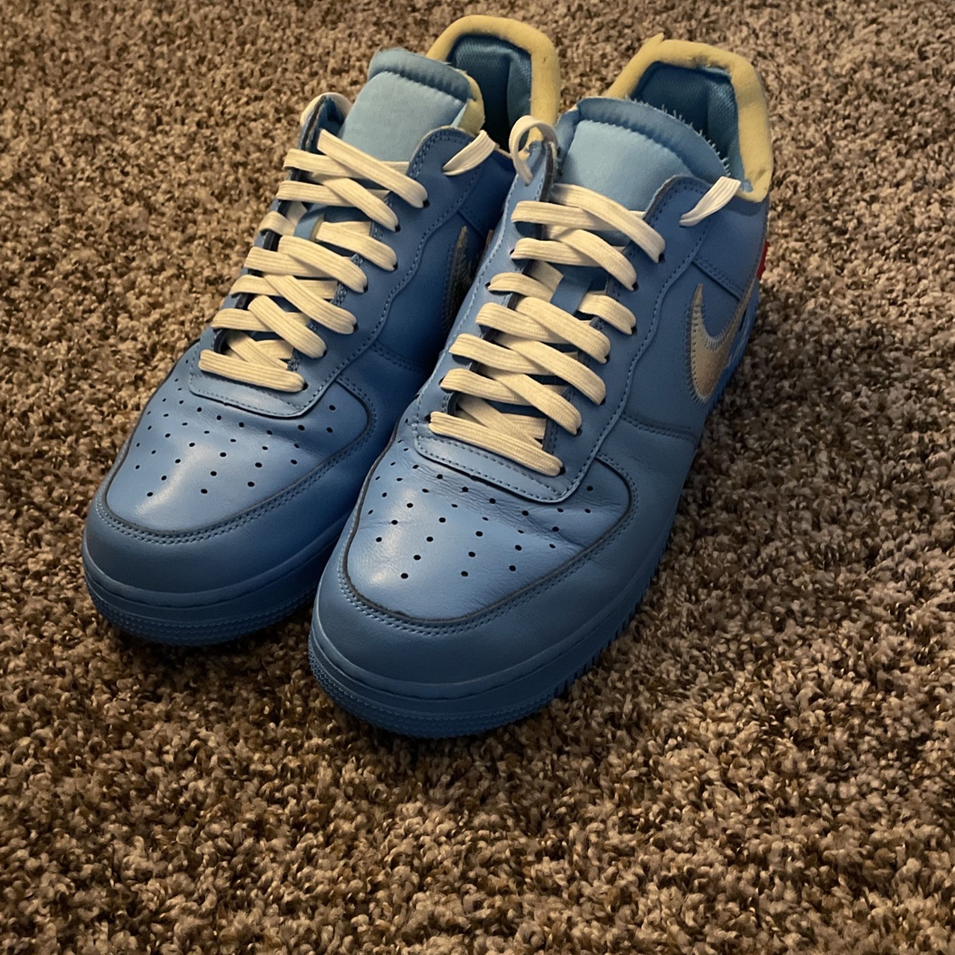 Off White Air Force One Blue