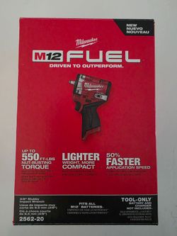 Milwaukee M12 Impact Wrench 3/8