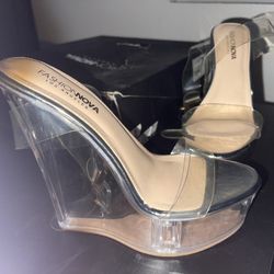 Fashion Nova Cinderella Wedges 