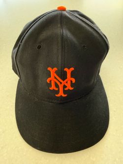 Vintage 1990s NY Giants Roman Pro Wool Fitted Cap Size 7 – Made USA