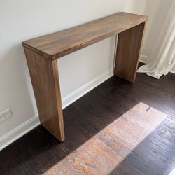 Wood Console Table 
