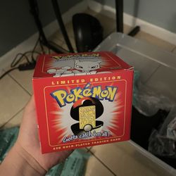 Pokemon Burger King Gold Plated Mew