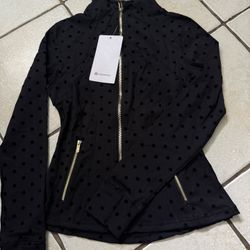 black Polka Dot Jacket