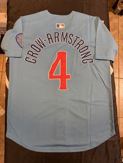 CHICAGO CUBS PCA PETE CROW-ARMSTRONG STITCHED JERSEY UP TO 3XL - OVER 250 IN STOCK OPTIONS