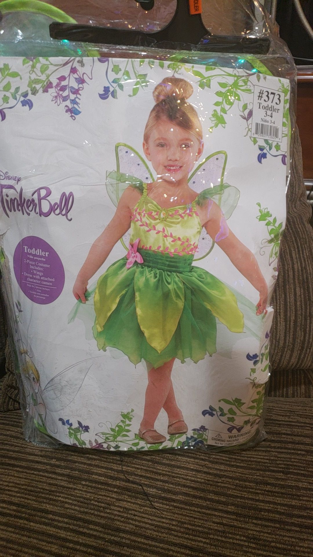 2 Tinkerbell costumes