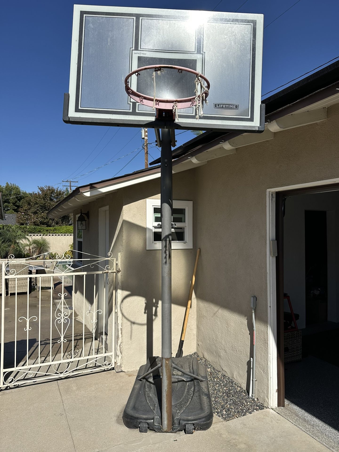 Basketball Hoop Give Away 