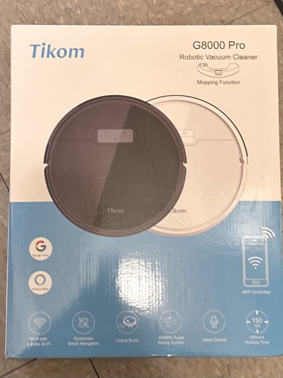 Tikom Robotic Vacuum/Mop