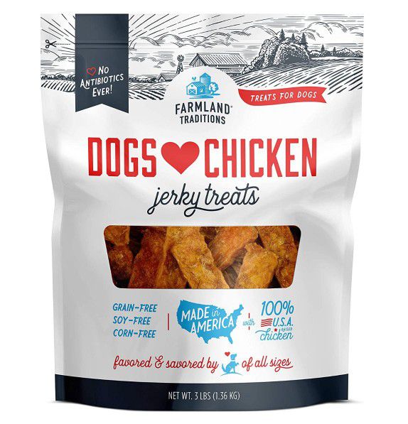 Traditions Dogs Love Chicken Premium Jerky Treats for Dogs