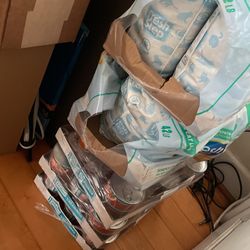 Fresh Step Cat Litter And Friskies Cat Food 