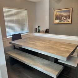 Large Rectangular Kitchen Table Used Like New