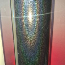 Galaxy laser black vinyl wrap