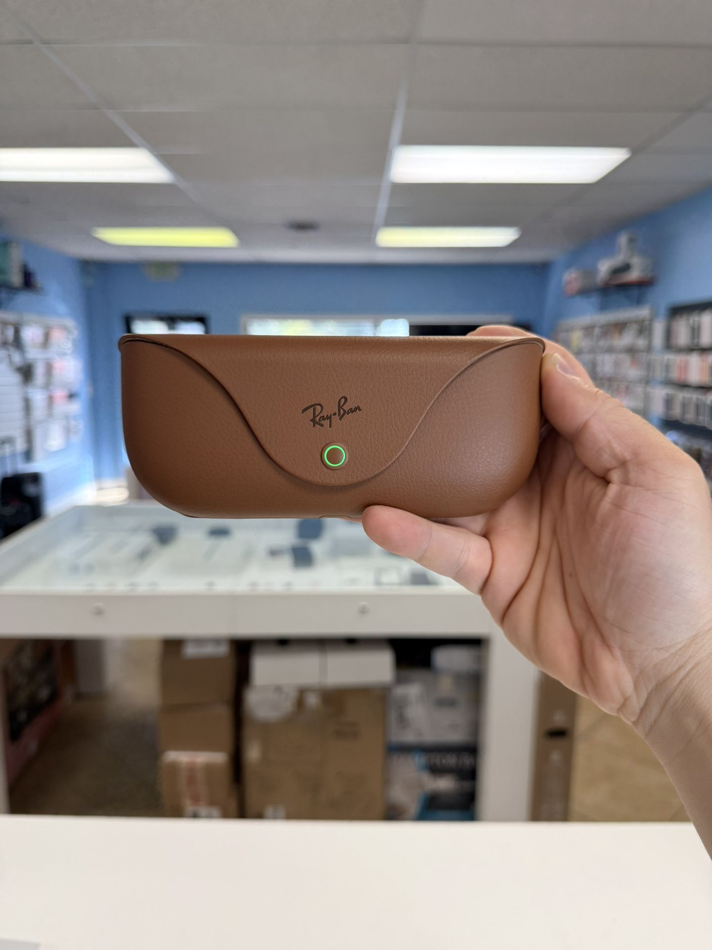 Ray-Ban Meta Wayfarer Smart Glasses Shiny Black, Clear 50mm