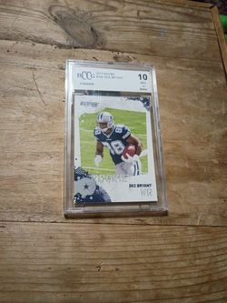Dez Bryant 2010 Rookie Card Beckett Grade 10 Score #334