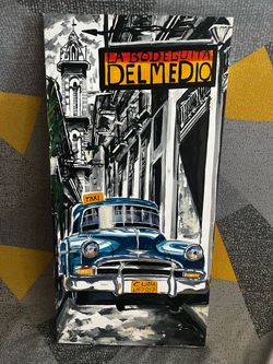 Vintage La Bodeguita del Medio" painting