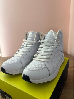 Zumba Air Boss High-Top Dance Sneakers – White – Women’s Size 8
